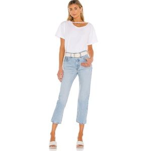 Levi's 501 Original High Rise Cropped Jeans